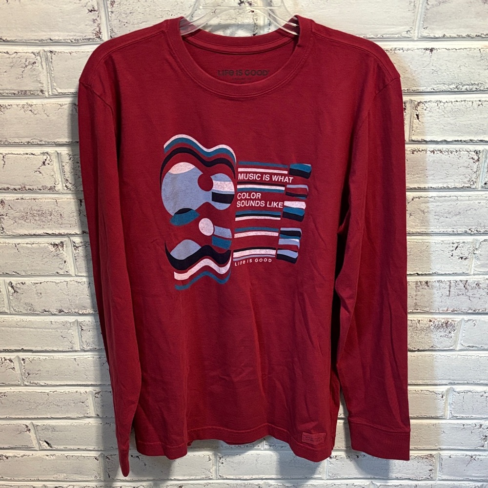 Life Is Good Long Sleeve Shirt Size Small
